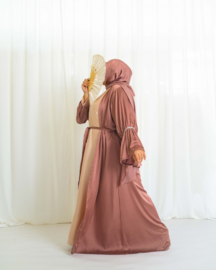 Aminna Abaya (Chestnut)
