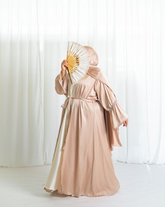 Aminna Abaya (Champagne)