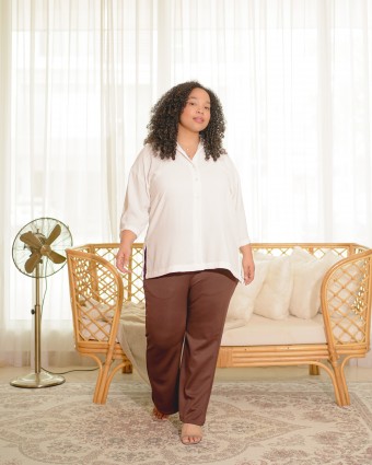Naomi Baggy Shirt (White)