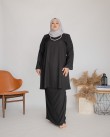 Amalin Riau Kurung (Black)