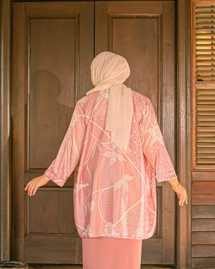 Dian Androyowati Dress (Dusty Pink)