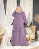 Dania Skirt Suit (Yam Purple)
