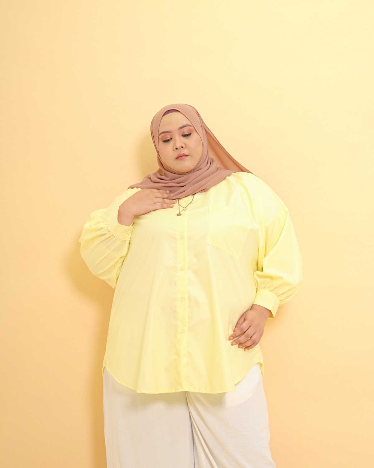 Noelle Shirt (Soft Yellow)