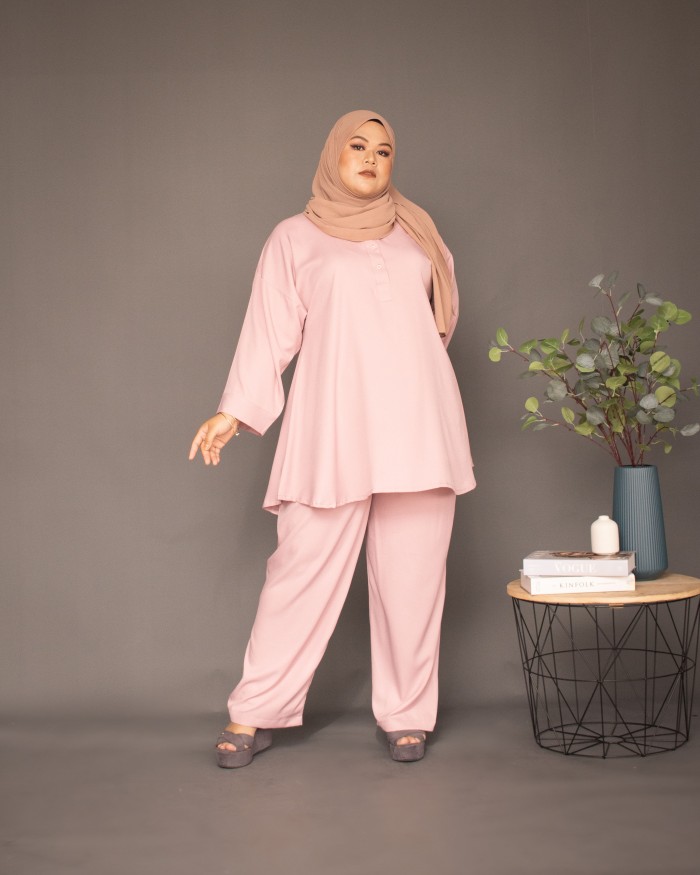Wafa suit (Soft Pink)