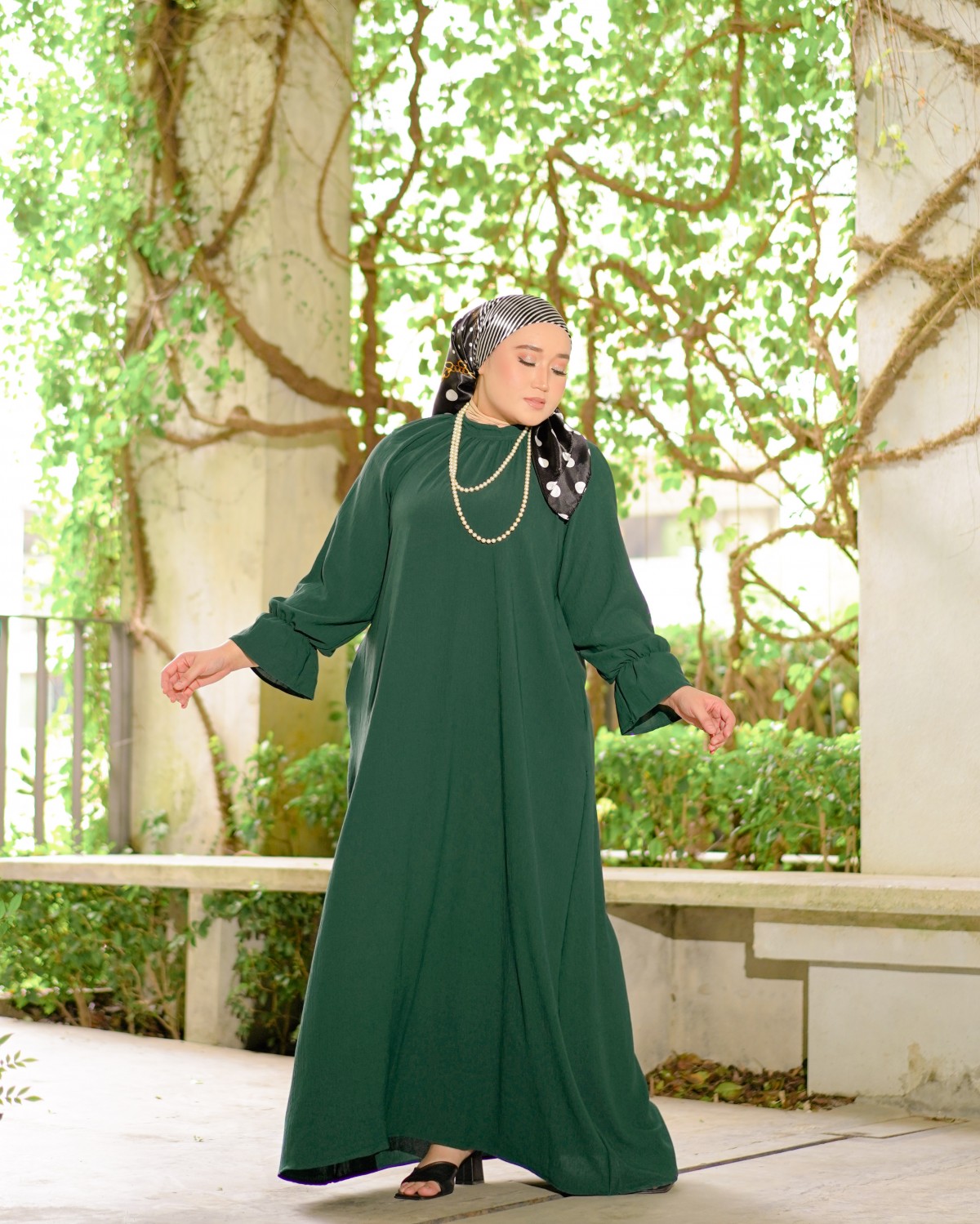 Larney Dress (Emerald)