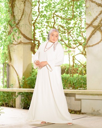 Larney Dress (White)