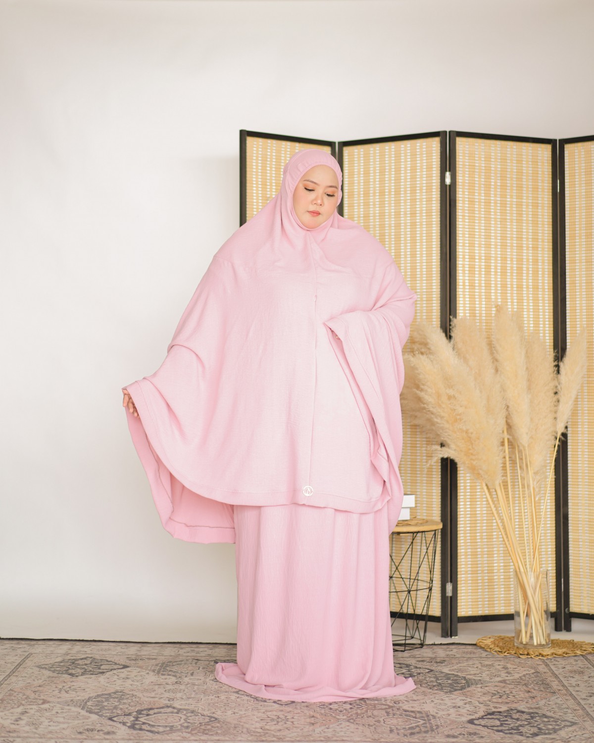 Telekung Nur Afeeyah (Pink)
