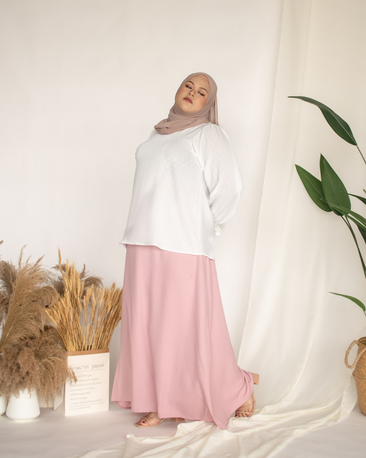 Hanami Skirt (Soft Pink)