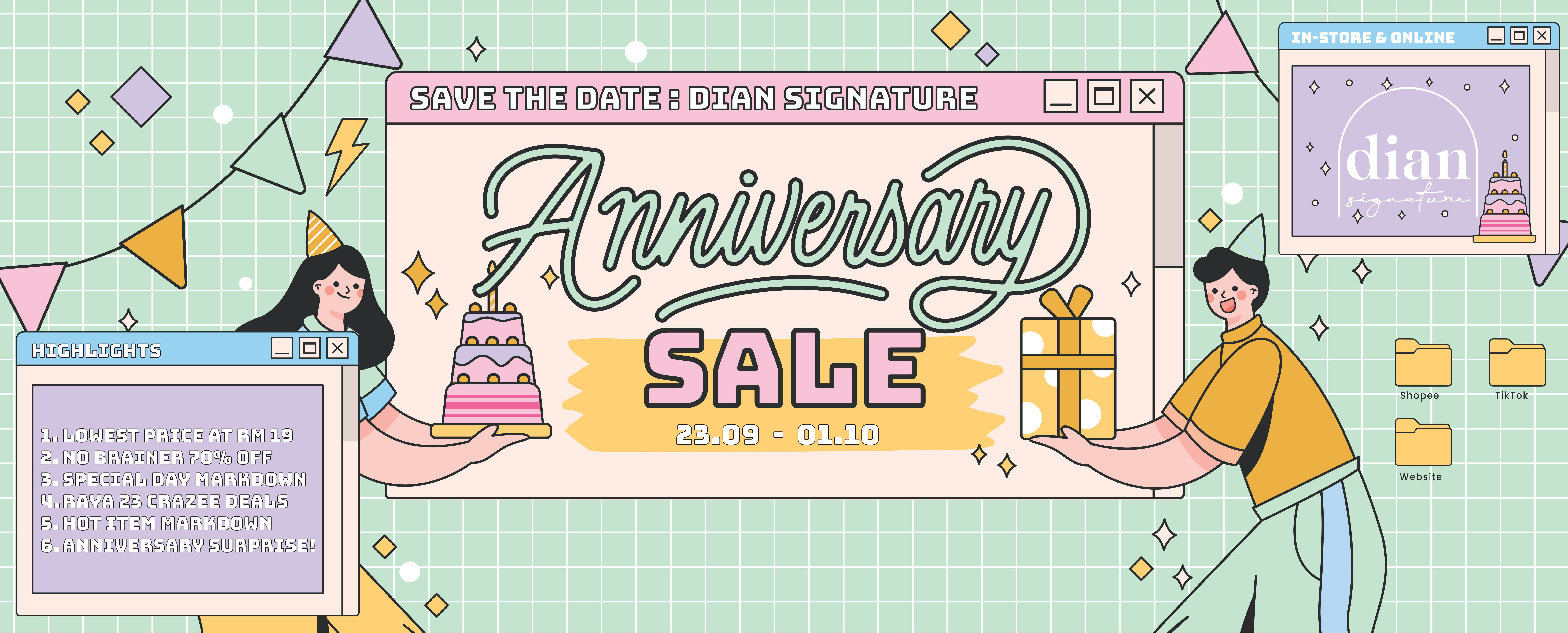Anniversary Sale
